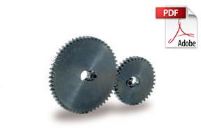 Spur Gears with Built-in Clamps