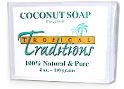 Virgin Coconut Oil Natural Unscented Bar Soap