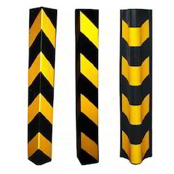 Rubber Corner Guard, Color : Black+Yellow