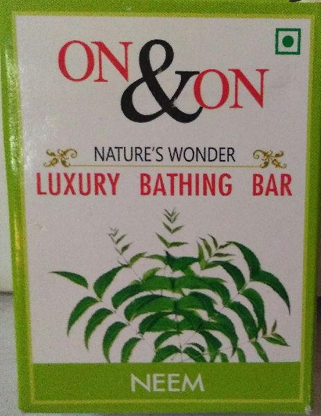 On & On Herbal Neem Soap, Form : Solid