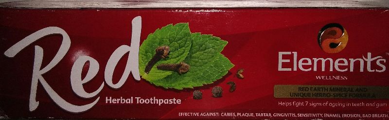 Red Herbal Toothpaste