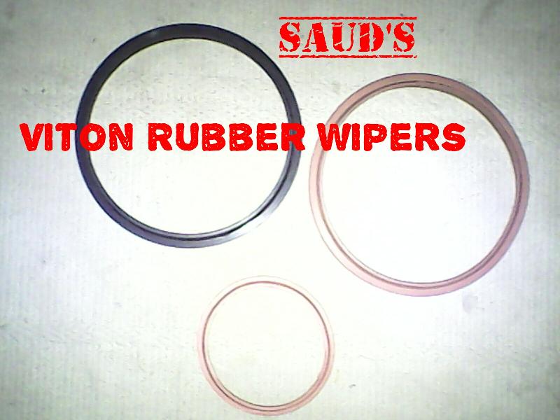 Automatic Polished Viton Rubber Wipers, for Oil Industry, Packaging Type : Packet