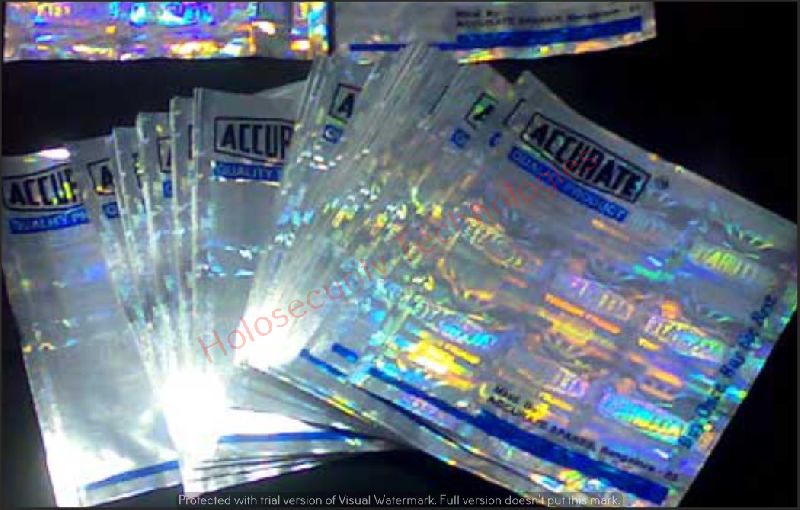 HOLOGRAPHIC PACKAGING BAG