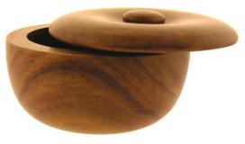 Acacia Wood Soap Bowl