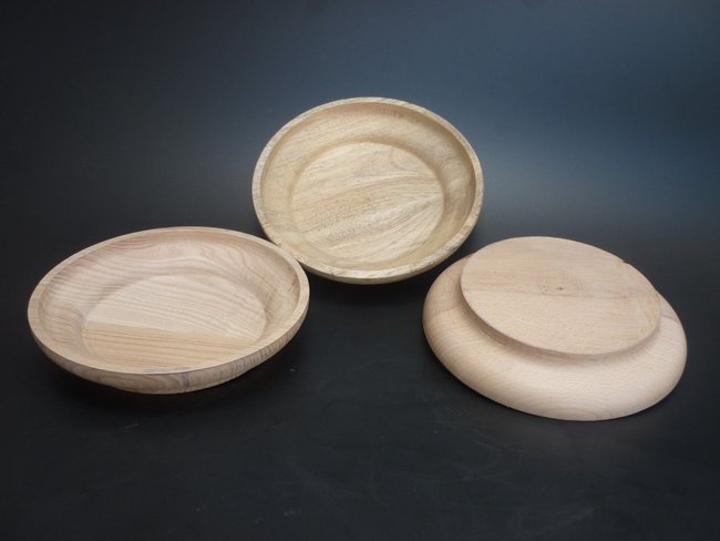 Wood Bowl Plates 01-2010