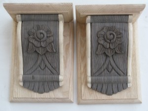 Wood Carved Corbel