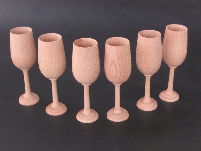 Wood  Goblets
