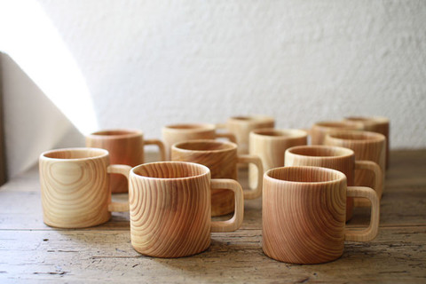 wooden coffee mugs by Mahadev Wood Industries, wooden coffee mugs from  Indore