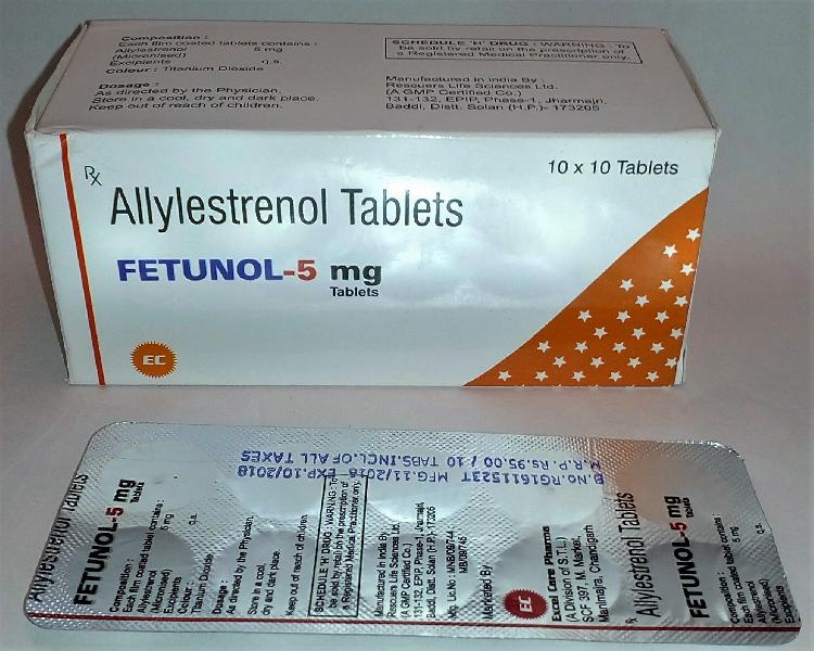 Fetunol - 5mg Tablets