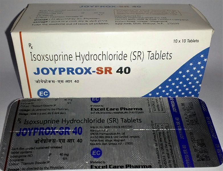 Isoxsuprime Hydrochloride (SR) Tablets