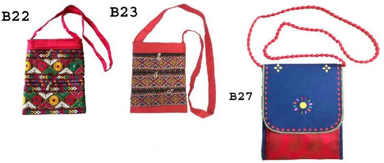 Kutch Work Sling Bags