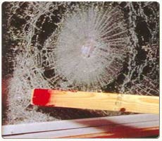 Burglar resistant glass