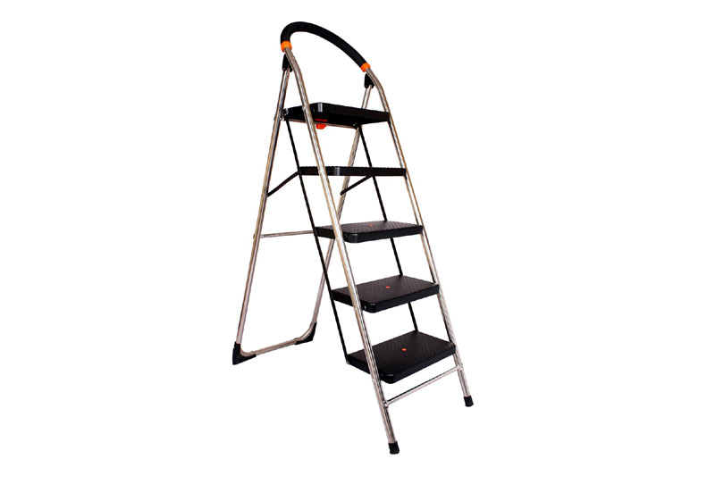 Milano Folding Stainless Steel Ladder 5 Step