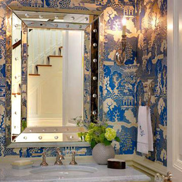 Venetian Mirror Bathroom
