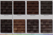 Roofing shingles