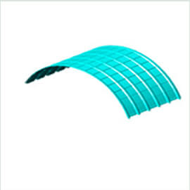 CURVED PROFILE SHEETS