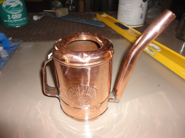 Copper Oil Can