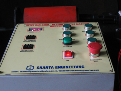 Bend rebend testing machine