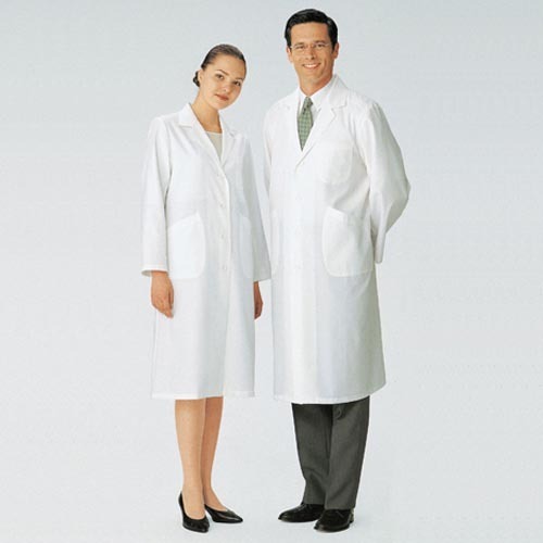 Stitched Full Sleeves Polyester / Cotton Doctor Uniform, for Laboratory, Gender : Unisex