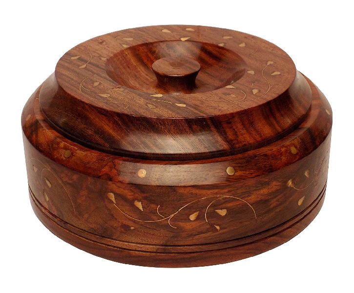 6 Inch Wooden Serving Bowl