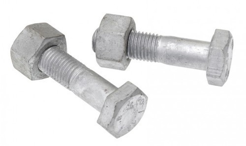 Hot Dip Galvanized Hex Half Thread Bolts