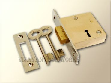 Brass Dead Locks (Main Door), Size : 50mm, 65 mm, 75mm, 100mm