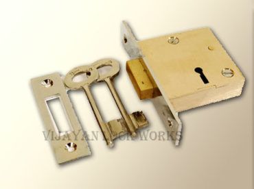 Brass Double Door Dead Locks, Size : 50mm, 65 mm, 75mm