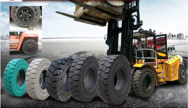 forklifts tyres, INR 6 k / Piece by Global Lifters from Kolkata West Bengal  | ID - 3074320