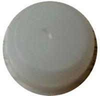 Inner Deep Plastic Drum Caps, Color : White