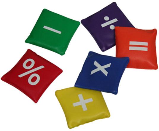 Mathematical Symbols Pvc bean bags