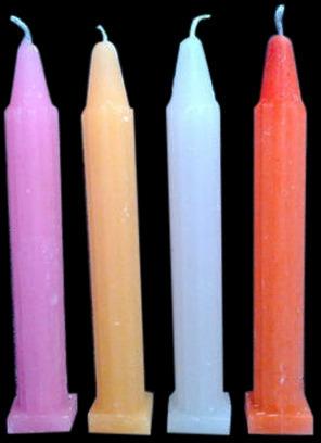 colored birthday candles