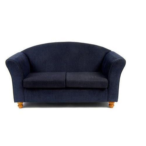 Dark Blue Two Seater Sofa