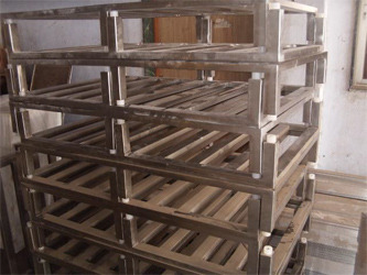 Stainless steel pallet