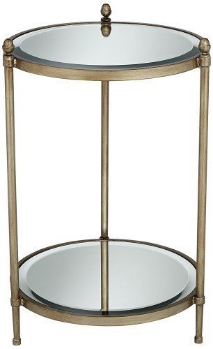 SSF3333 Iron & Mirror Side Table