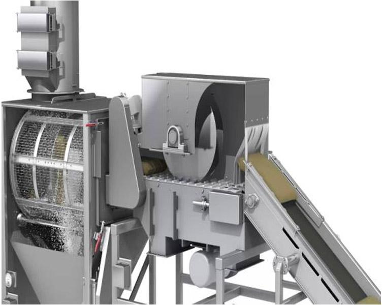 Bag slitting machine