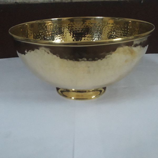 Brass champenge bowl