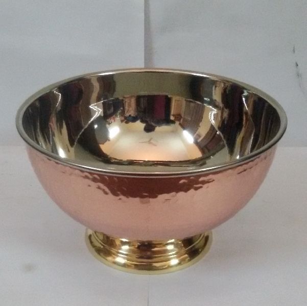 copper steel doublewall bowl