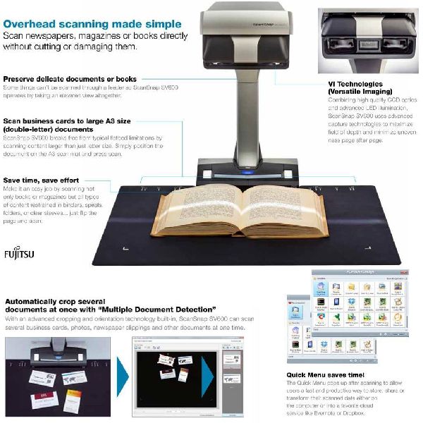 overhead book scanner
