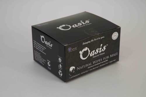 Oasis Natural Male Wipes