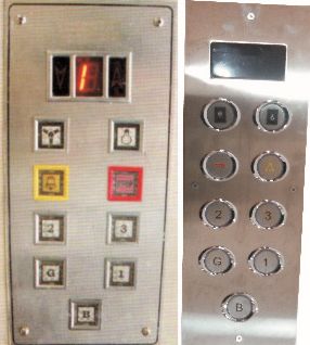 COP Elevator Button