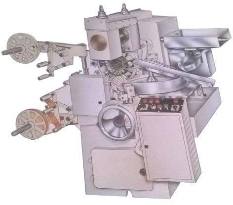 60 Hz Mild Steel 850 kg Automatic Candy Wrapping Machine, Specialities : Sturdy construction, Rust proof body