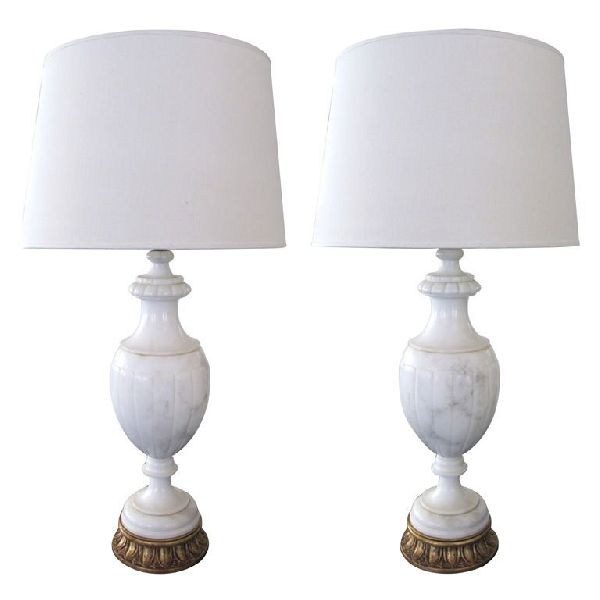 Marble Lamps, Color : White