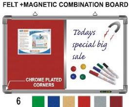 Penta Series Notice and Magnetic Combination Board