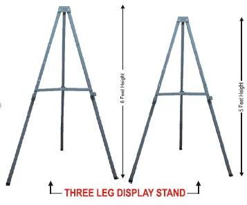 Three Leg Display Board Stand