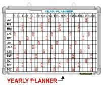 Yearly Planner Board, Size : 600x900mm.