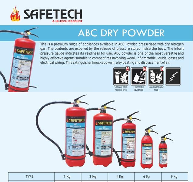 Abc 6 kg Fire Extinguishers
