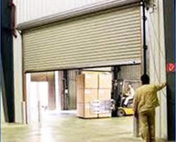 Automation rolling shutter