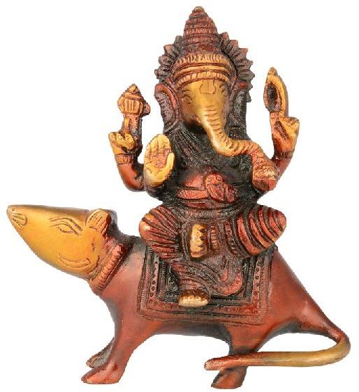 Rat Ganesha Statue