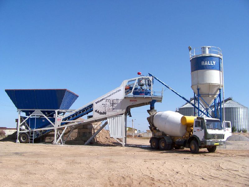 Mobile Concrete Batching Plant