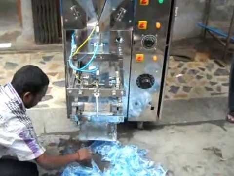 Water Pouch Packing Machine